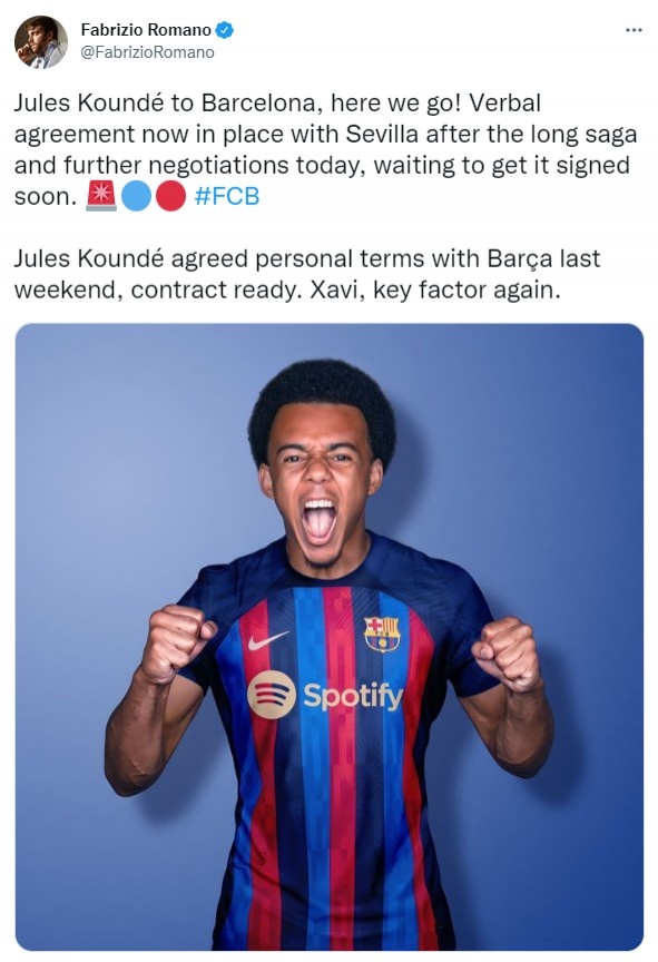 【转会中心】孔德→巴萨Here We Go!|武磊回归?|金玟哉登陆意甲