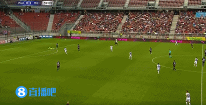 萨马打门被扑阿德利补射建功,米兰四球领先!