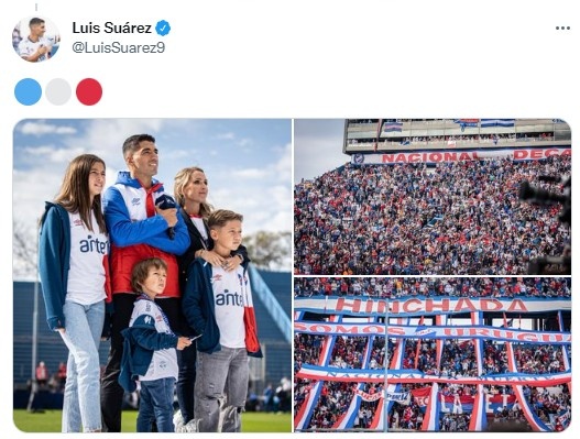 归来爱你依旧!苏亚雷斯晒照 回归亮相仪式上球场座无虚席