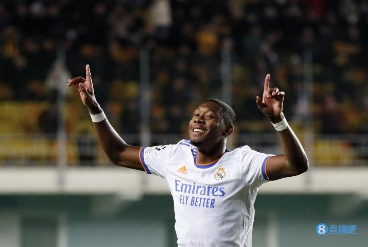 阿拉巴:上场前安切洛蒂让我罚那个任意球,他说那会是进球