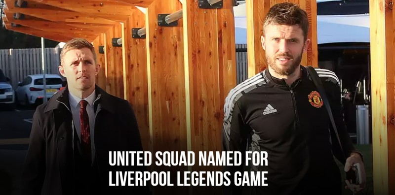 曼联公布与利物浦传奇赛阵容:贝巴、斯塔姆、卡里克入选