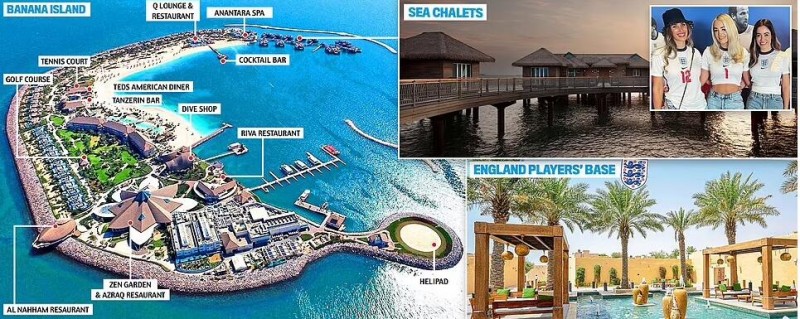 邮报:英格兰太太团已订好世界杯酒店,每晚6000榜、设有停机坪