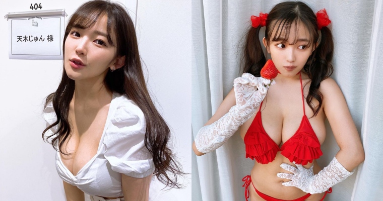 女星「天木純」再曬新寫真！「I 罩杯」就是任性…上空照「這一動作」讓人看呆