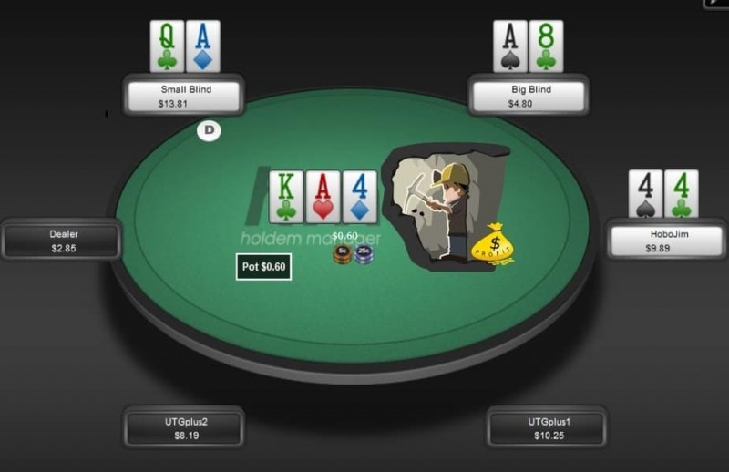 【EV扑克】用小口袋对听暗三怎样做才是赚的?可遵循15:1原则