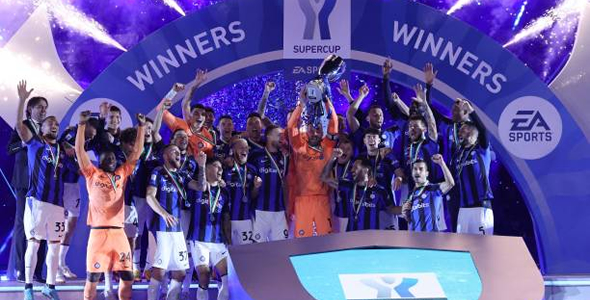 国米轻取AC夺意超杯冠军