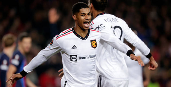 拉舒福特追平个人纪录