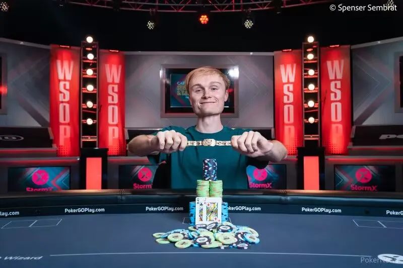 【EV扑克】德国再出神童,22岁的 Sturm 击败75岁的 Klein,夺得豪客赛金手链及154万刀奖金