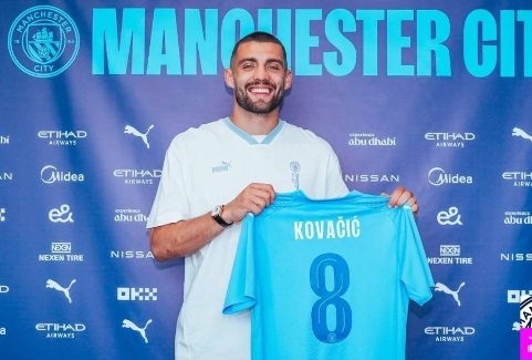 大发体育-曼城官宣签下科瓦契奇,转会费3000万英镑,签四年,大发助力你的致富之路!