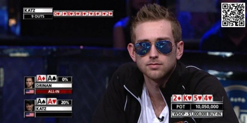 【EV扑克】那些WSOP心梗瞬间,AA输AA实惨!!!