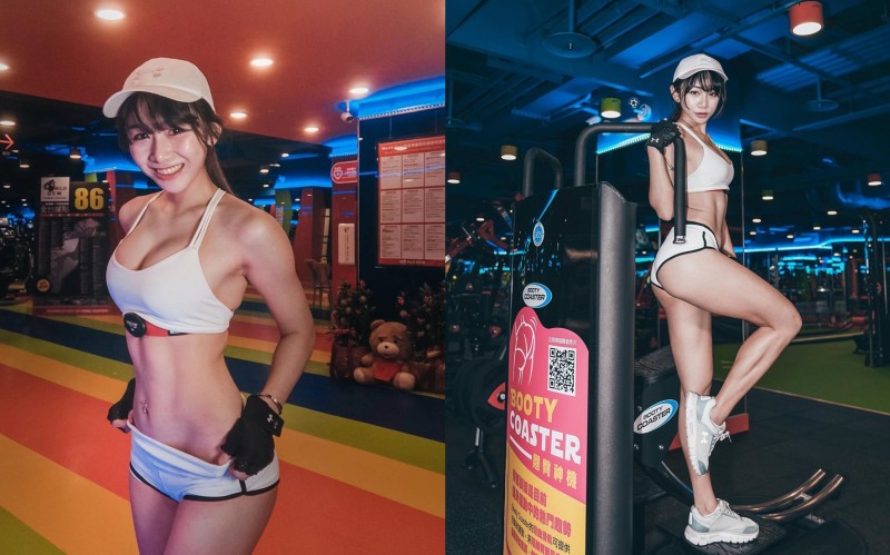 真人版比斯吉「機機 林少榆」掀衣秀健身川字腹肌超明顯　超胸北半球快把小可愛撐爆