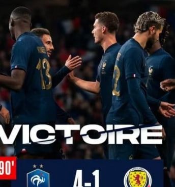 大发体育-热身赛-姆巴佩点射帕瓦尔两球 法国4-1逆转苏格兰,大发助力你的致富之路!