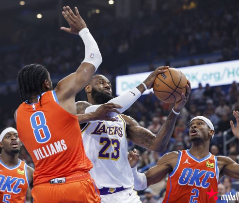 大发体育-詹姆斯40分 亚历山大空砍34分雷霆不敌湖人,大发助力你的致富之路!