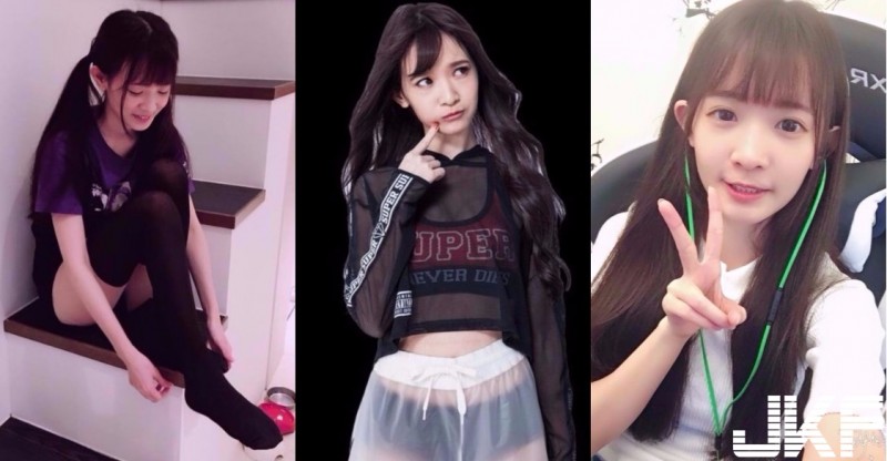 甜美直播主「透明短褲」露底好大膽！歌聲讓網友都驚訝不已…