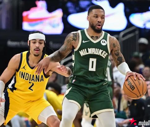 大发体育-利拉德35分西卡空砍36+12 字母哥缺阵雄鹿1-0步行者,大发助力你的致富之路!