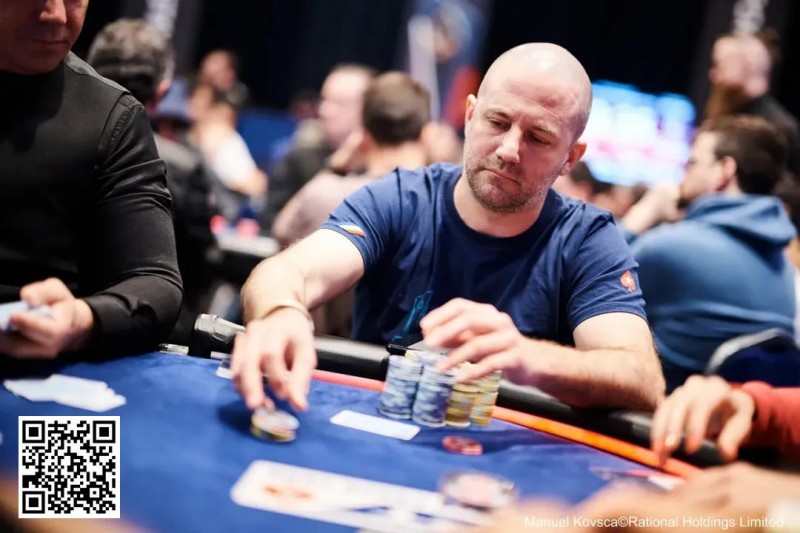 【EV扑克】EPT蒙特卡洛|中国玩家Mengshi Tian Jianwei Lin晋级€3,000神秘赏金赛Day2