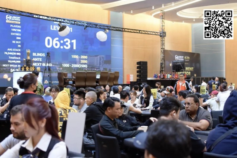 【EV扑克】2024USOP海防站|主赛事1507人参赛188人晋级 41名中国选手晋级第二轮