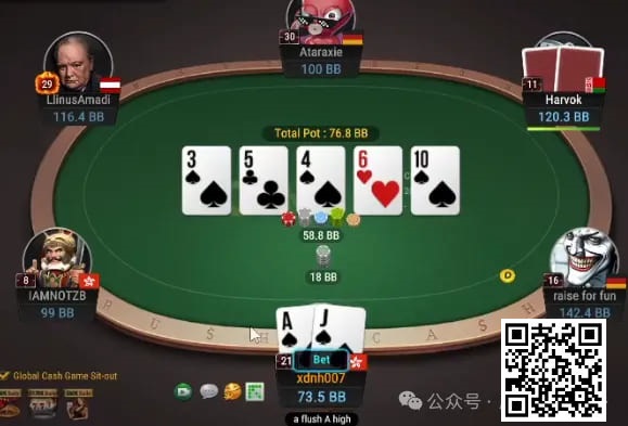 【EV扑克】牌局分析:又杀他个回马枪