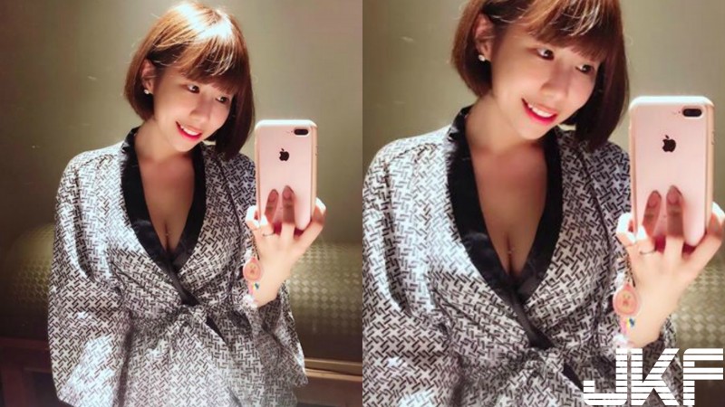 殘暴的胸部浴衣檔不住！養生會館正妹乳溝比海溝還要深，看到這溝我也準備去通一下了&#8230;