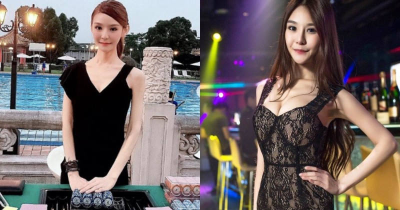 美女荷官在線發牌～「張品晞」冰山氣質太勾人，好想跟她靠近一點！