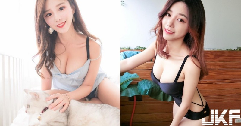 讓我當貓！台灣正妹佩茹床上「大露事業線」逗貓 網友大讚：「這貓奴盡責！」