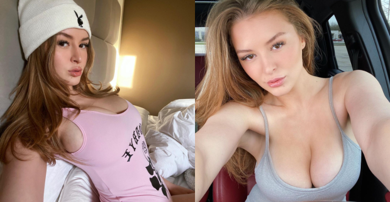 網紅抖奶上表特版　「乳浪太強」整個螢幕都在晃　鄉民：暈奶啦～