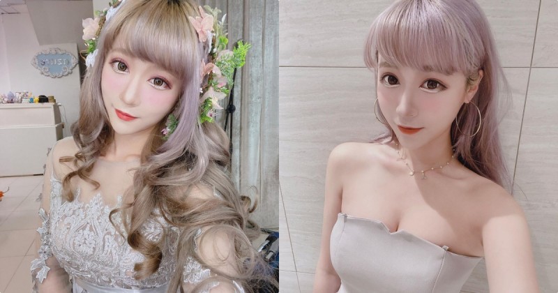 巨蟹座甜美正妹「薛凱云」曲線好辣，穿平口裝展現「白嫩曲線」！