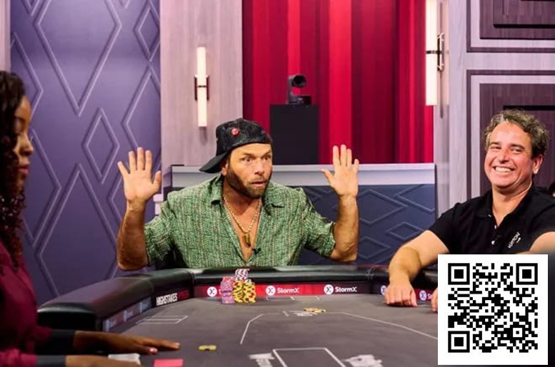 【EV扑克】HSP：Salomon超级逆风狂输百万，用AX垃圾推走皮特QQ，打出七位数底池