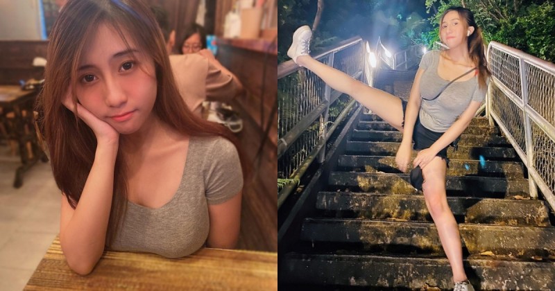 19歲超兇直播主「小豬姐姐」，傲人美乳太重直接擺桌上，順便展現超軟Ｑ筋骨！