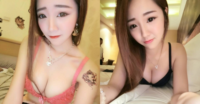 正妹低胸內衣露「兇暴長輩」都快掉出！邪惡「深邃海溝」引人深陷其中！