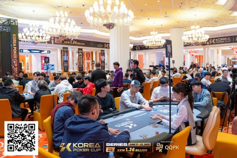 【EV扑克】KPC济州｜人数奖励双突破！主赛事1432参赛人次创新纪录！182人晋级第二轮争夺9人FT席位！