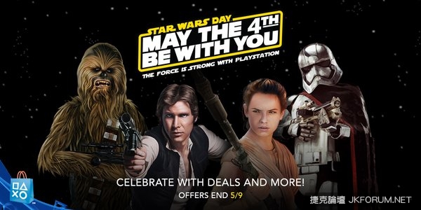 5月4日=星際大戰日！『願原力與你同在』