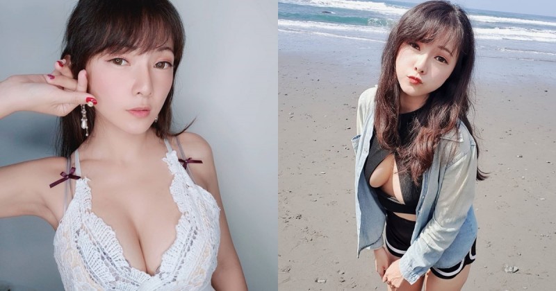 童顏什麼乳？渾圓D奶正妹「Liana 妍黎」自拍份量超足，爆乳小背心平板撐畫面好猛！