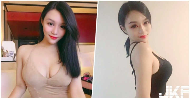 養眼正妹「八字奶好兇狠」，正面側面「形狀都太火辣了」！