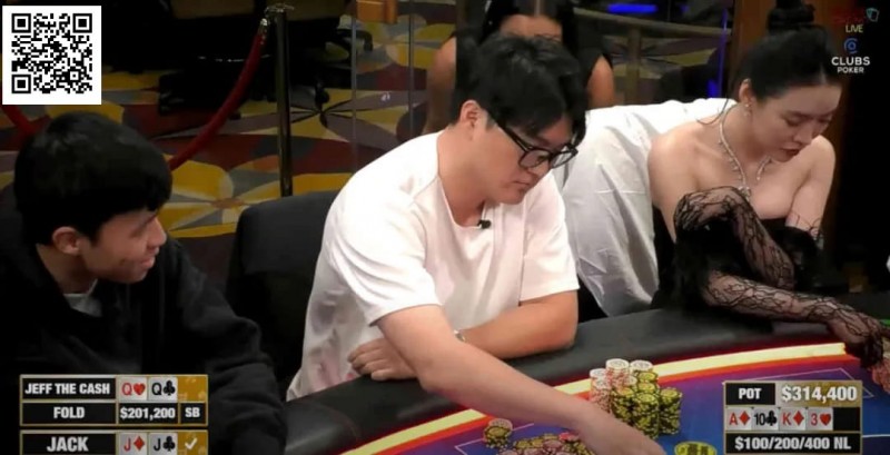 【EV扑克】5bet底池高压对决，看JJ如何逼退QQ