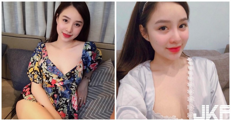 撩起大腿！正妹就是愛穿「火辣爆乳睡衣」，每晚深夜福利都是爆乳照！