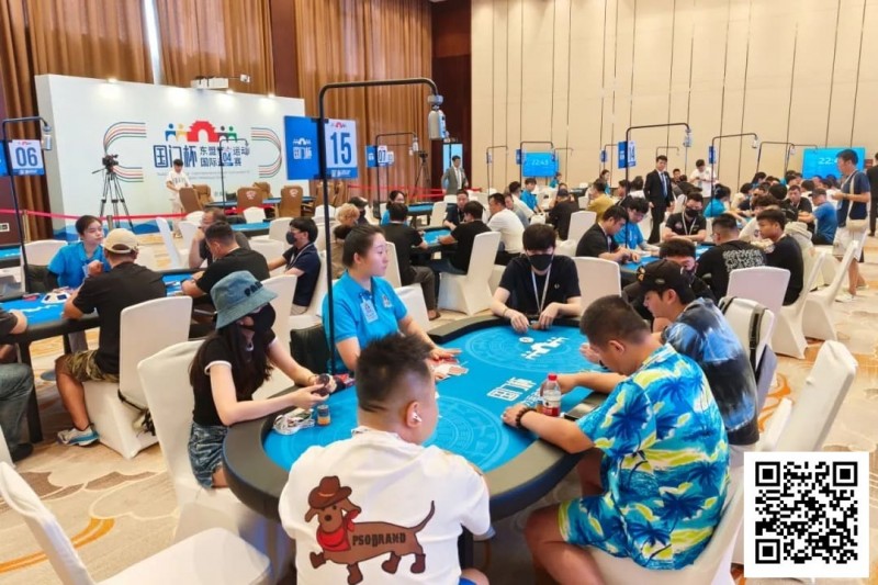 【EV扑克】国门杯·防城港 | 正式开赛!开幕赛333人次参赛59人晋级下一轮,颜豪俊、姚远分别领跑预选赛A/B组