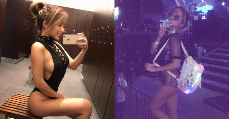 日女開趴玩好大！「下身空空」露神秘三角洲！豐滿長輩都漫出來了…