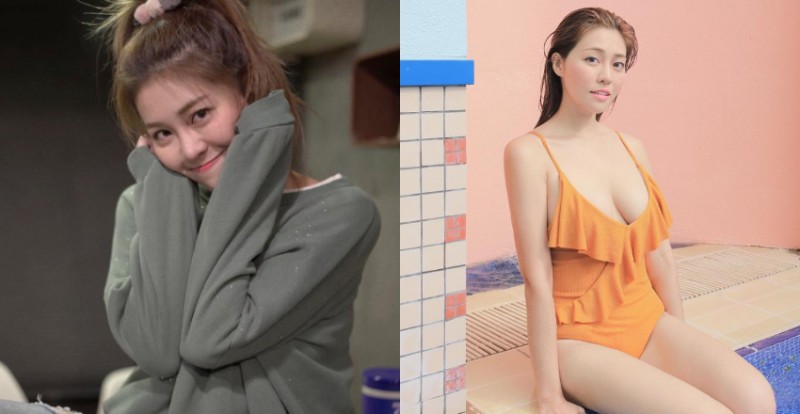 香港航空氣質空服員「張嘉欣」是超級隱乳　火辣身材深藏不露