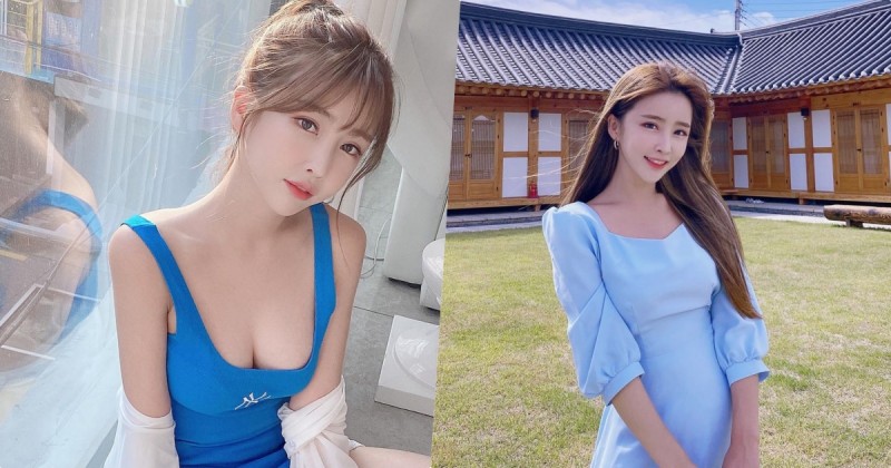 愛穿藍色緊身衣的「火辣童顏妹」，過生日時轉換「性感成熟風」！