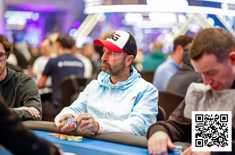 【EV扑克】丹牛5小时被淘汰5次，第6次续命后艰难晋级WSOP超级主赛Day2