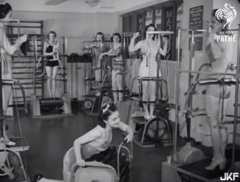 1940年代「塑身機」長這樣！這是科學怪人實驗室吧