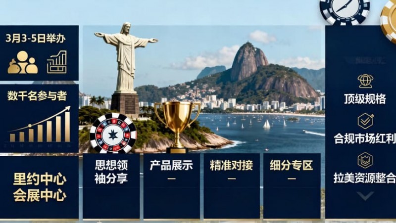 2026 里约 SBC 峰会重磅登场 数千人共探巴西博彩新机遇