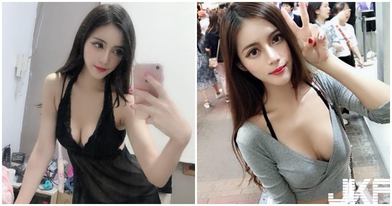 好辣！正妹街頭挺出「渾圓大長輩」！超豐滿乳量讓人受不了…