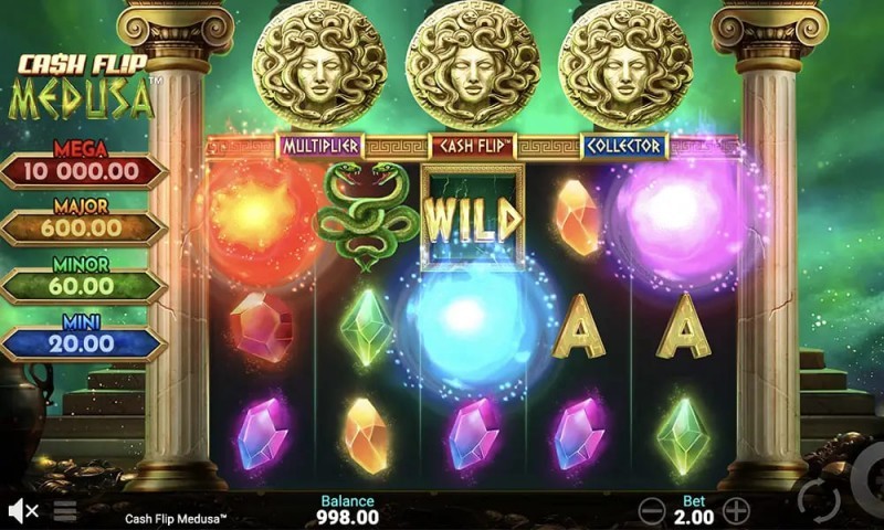 《美杜莎》强势上线大发娱乐城 —— 穿越神话时空，直面蛇发女王的诅咒挑战