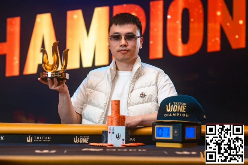 【EV扑克】Triton One | Ngo Khoa Anh 豪取 $10K 冠军，成为Triton ONE首位双冠王