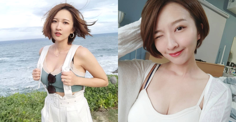 身材大升級！短髮正妹「梁」人生推進雙峰跟著up up，兇猛大歐派再也包不住！