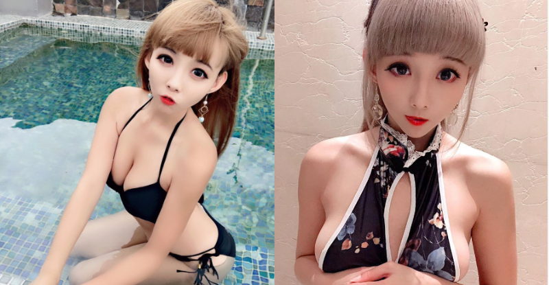 假無辜真兇猛！「庭庭ㄦTings」櫻桃小紅唇太欠親，軟嫩美乳從旁溢出更是邪惡！