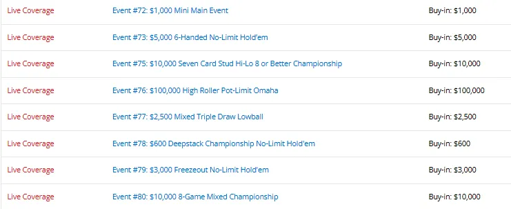 【EV扑克】又是CL！廉想登顶新赛事码量第一，国人连续两天霸榜WSOP！