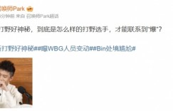 【沙巴娱乐】爆料人：WBG新打野好神秘 是怎么样的打野选手 才能联系到“爆”