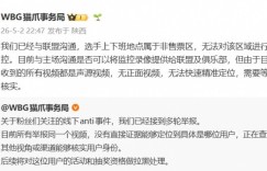 【沙巴娱乐】WBG回应jiejie被辱骂：选手离场地点属非售票区 无法进行明确管控